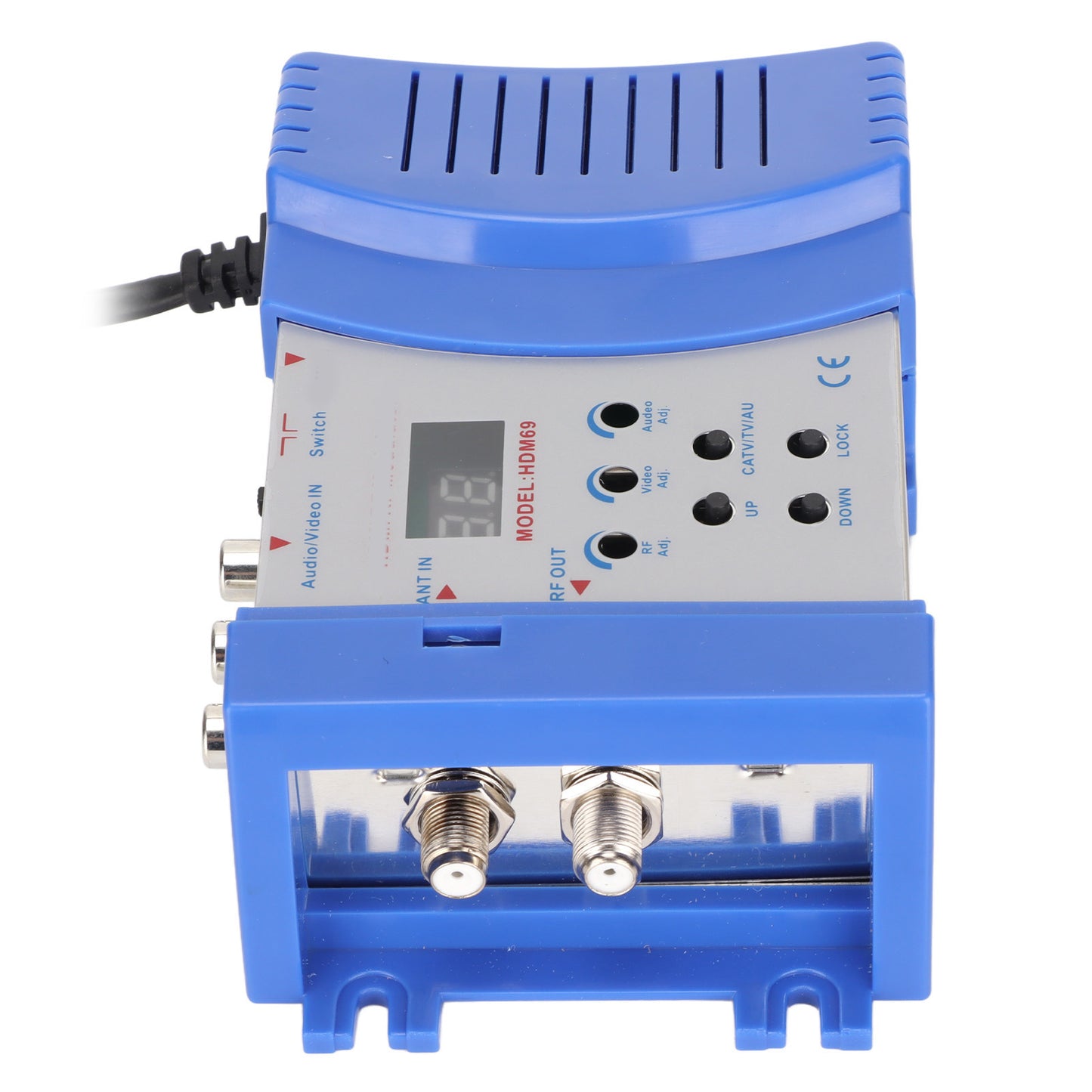 HD Modulator PAL NTSC Format Drive Free HD Multimedia Interface AV To RF Converter For Home TV 90‑240VUS Plug