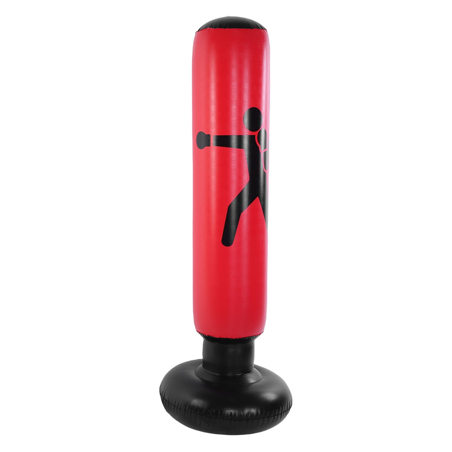 63 Inch Inflatable Boxing Pole Kids Punching Bag Standing Kickboxing Column For Karate Taekwondo Mixed Martial Arts