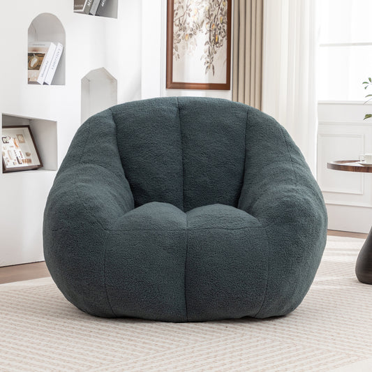 Bean Bag Chair With Filler, Bean Bag Sofa With Tufted Soft Stuffed Filling, Fluffy And Lazy Sofa, Comfy Cozy BeanBag Chairs With Memory Foam For Dorm, Apartment, Living Room