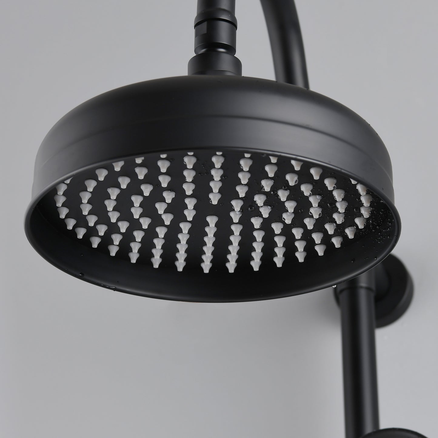 Shower Head With Handheld Shower System With 8 Rainfall Shower Head, Dual Shower Combo