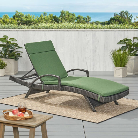 52005.00CUSH- JGR 2PCS Salem Outdoor Chaise Lounge Cushion Without Chaise Lounge