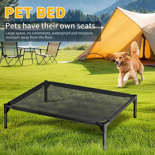 XL-type Mesh Pet Bed With Ventilation And Heat Dissipation, Stable And Durable Structure, Suitable For Small And Medium-sized Cats And Dogs, Convenient For Both Home And Outdoor Use