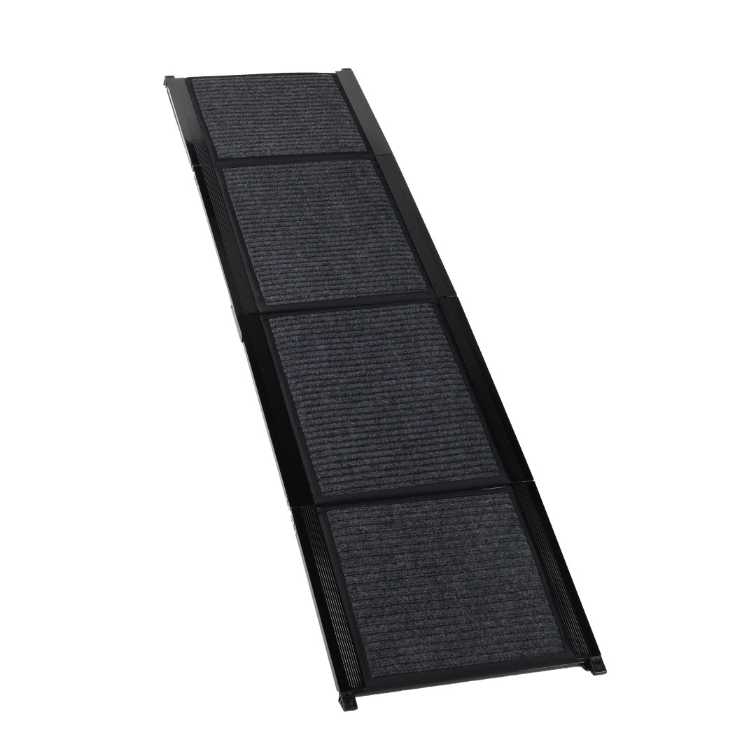 Dog Ramp For Car 65x17 Large Folding Pet Stair Ramps For Truck, SUV, With Non-Slip Surface, Up To 250LBS, Outdoor Dog Car Ramp For Medium Large Dogs, Portable Pet Steps