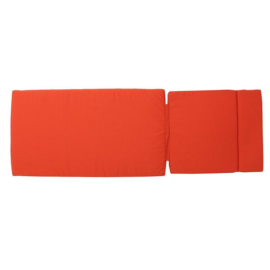 52005.00CUSH-ORG 2PCS Salem Outdoor Chaise Lounge Cushion Without Chaise Lounge