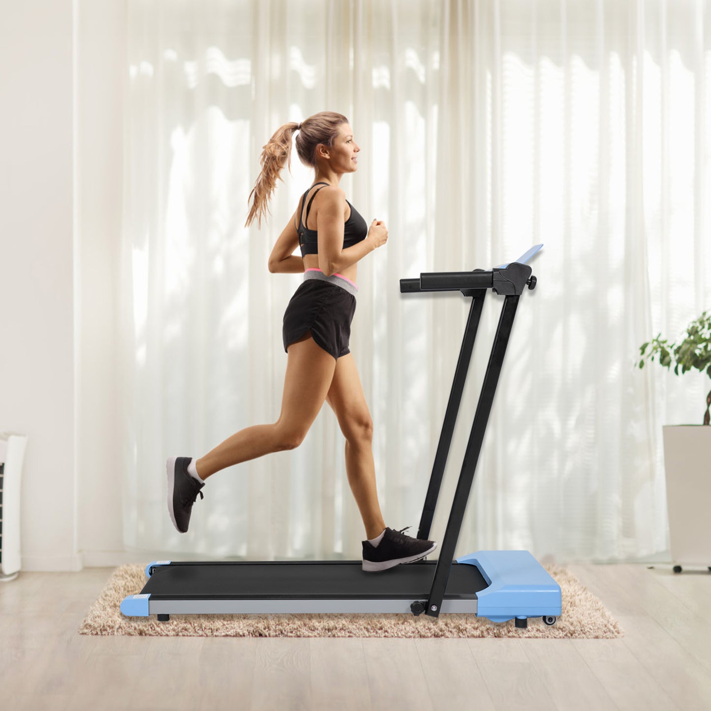 Treadmills For Home, Treadmill With LED For Walking & Running