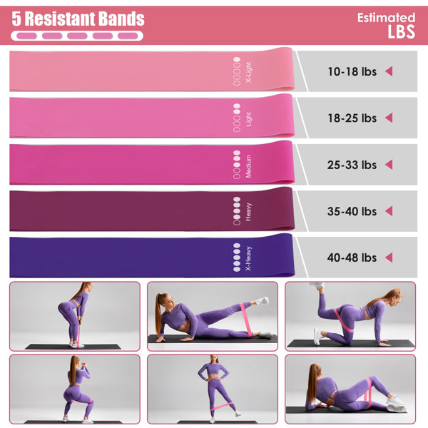 14Pcs All-in-One Pilates Kit, Pilates Ring Yoga Ball Resistance Bands Set With Carry Bag, Full Body Workout Equipment For Home Gym Travel