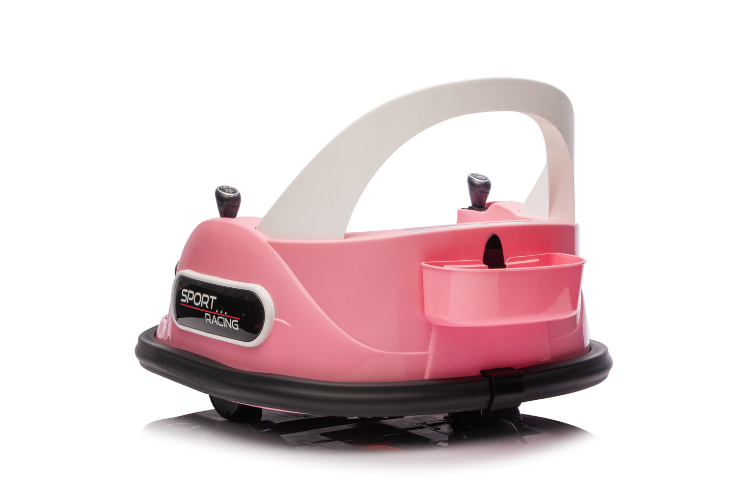 12V Ride On Bumper Car For Kids,electric Car For Kids,1.5-5 Years Old,W Remote Control, LED Lights, Bluetooth & 360 Degree Spin, Vehicle Body With Anti-collision Padding Five-point Safety Belt,2wd