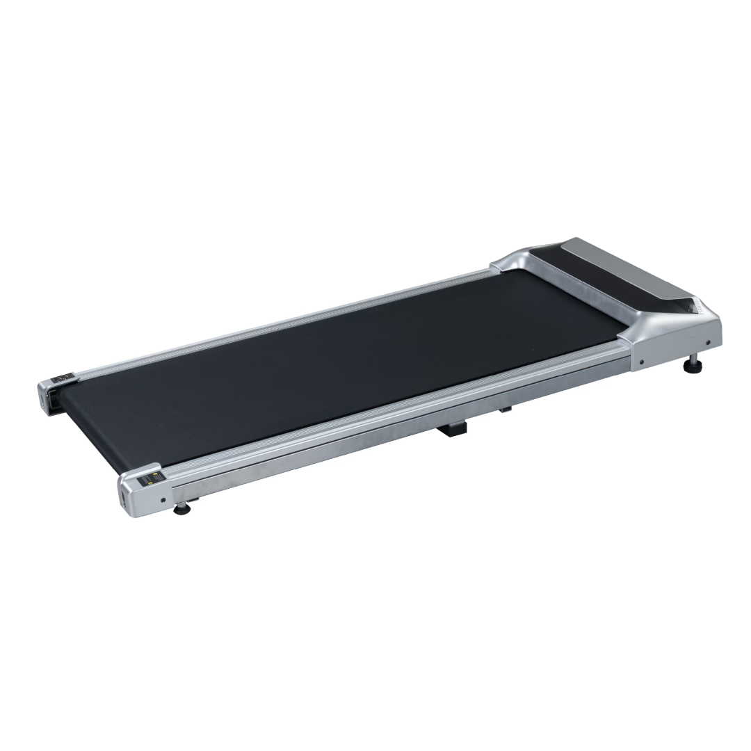 2.5HP Under Desk Treadmill, Portable Walking Pad For Home & Office, Compact Running Walking Machine With Remote Control, LED Display, Silver