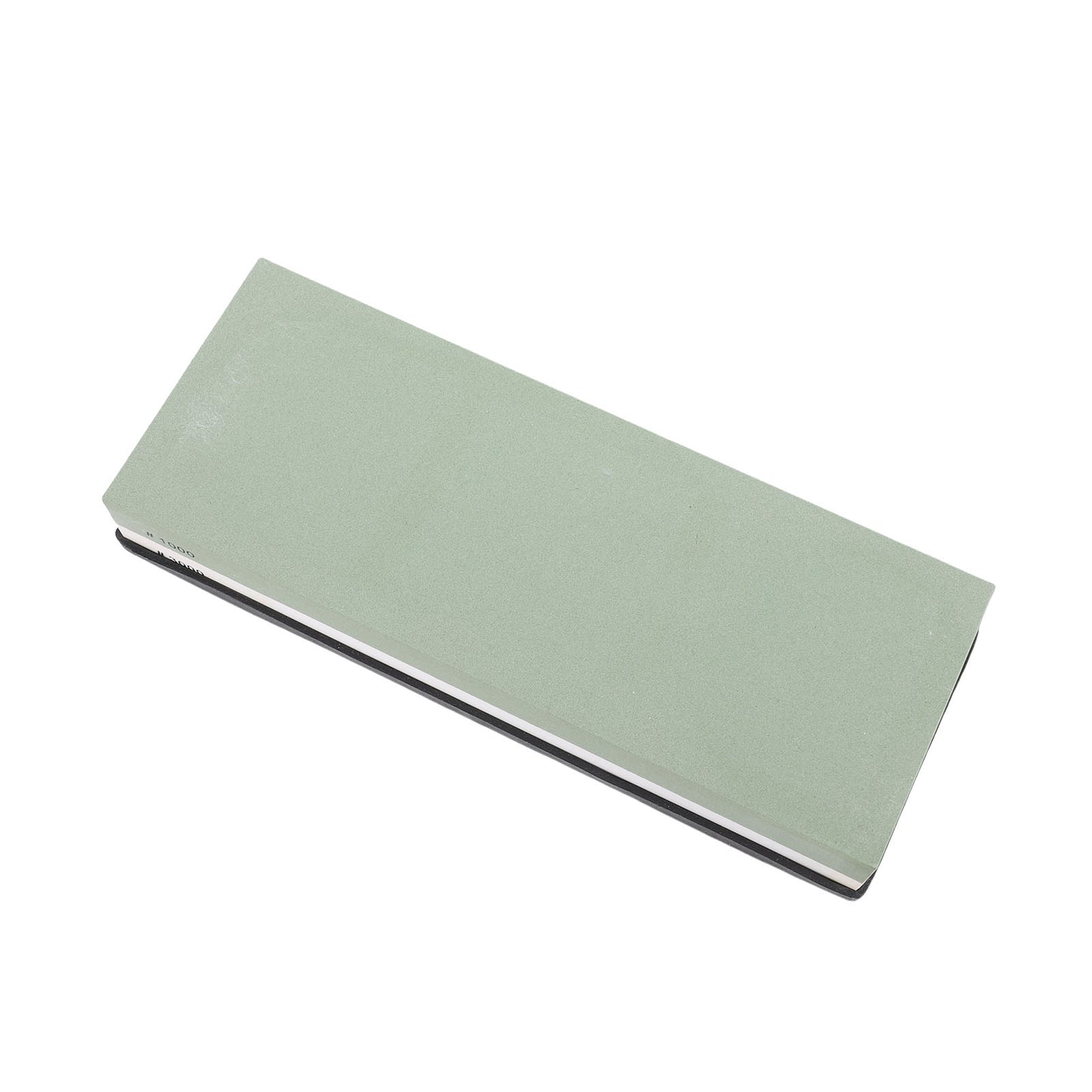 Sharpening Stone 2 Side 1000 3000 Grit White Corundum Fine Polishing Whetstone With Anti Slip Silicone Base For Kitchen