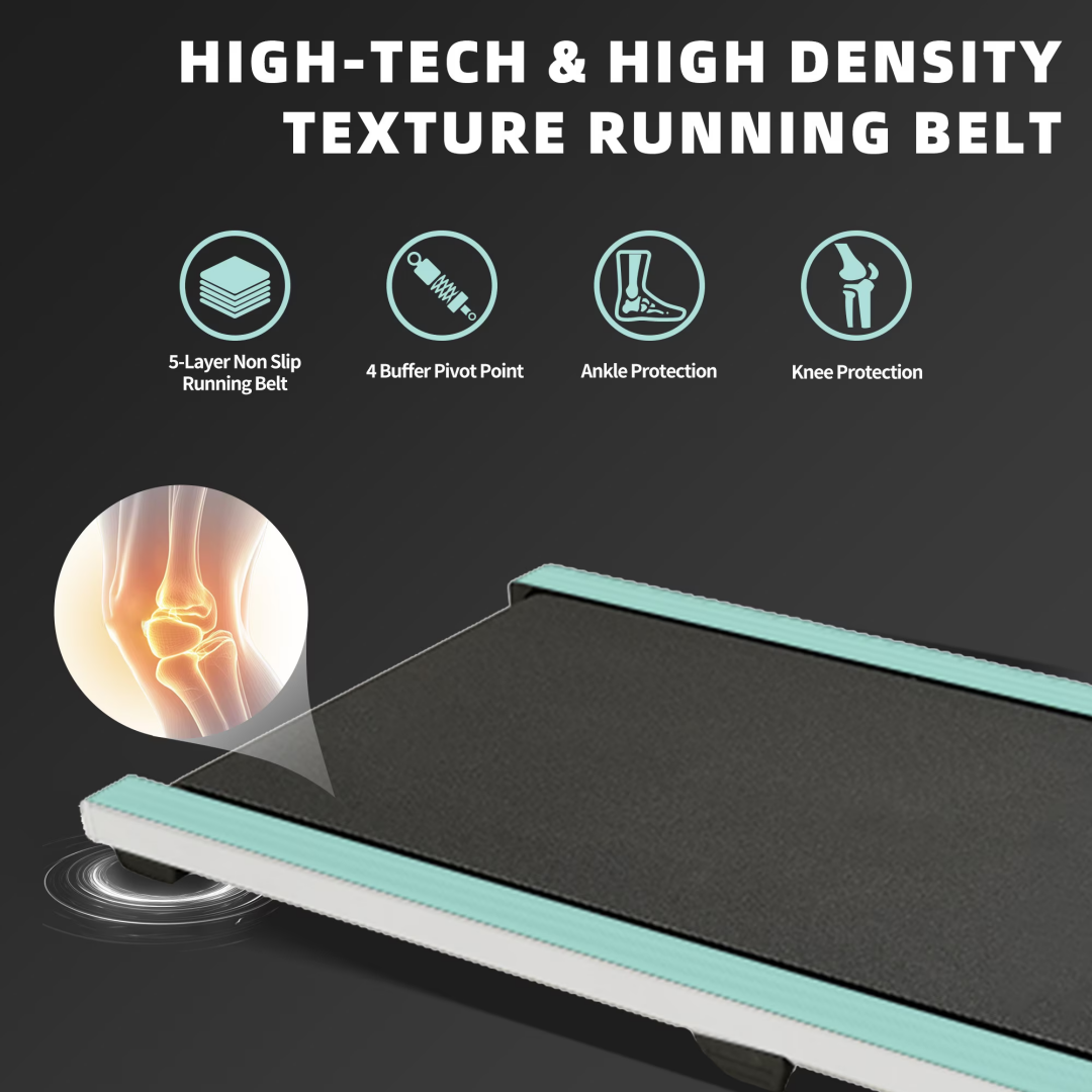 Walking Pad Under Desk Treadmill Portable Small Treadmills For Home And Office Super Quiet Motorized Walking Jogging Running Machine With Remote Control