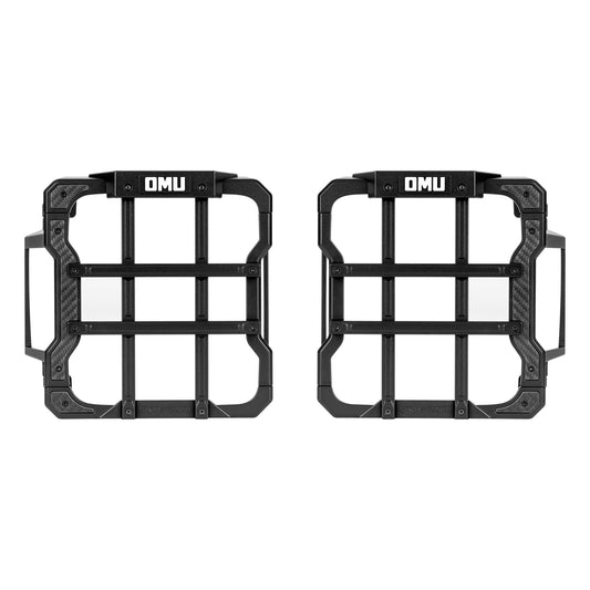 OMU Genesis Series Aluminum Tail Light Cover For 2026 Je-ep Wrangler Rubicon-X Only