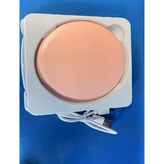 Travel Makeup Mirror With LED Light, Magnifying Mirror With Light Perfect Wife Birthday Gift Ideas, 3.5 Inches 2 Side Compact Mirror Portable For Handbag, Purse, Pocket