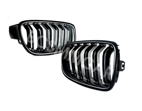 Car Front Bumper Hood Grille Fit For BMW 3 Series F30 F35 2013-2019
