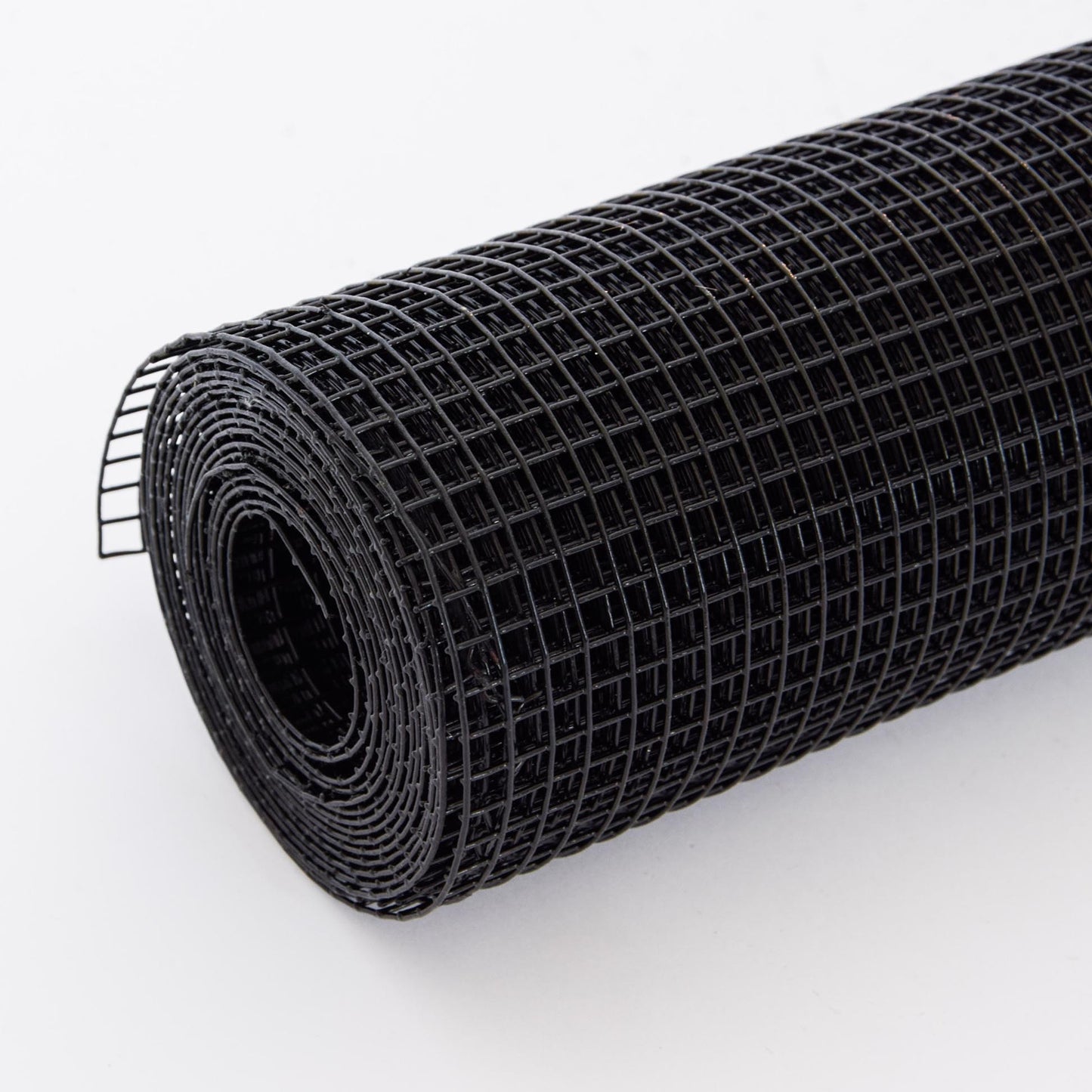 36 Inchx100 Ft Black Vinyl Coated Hardware Cloth, 19 Gauge 1-2 Inch Black PVC Hardware Cloth, Black Welded Wire Fence Supports Poultry-Netting Cage-Home Improvement And Chicken Coop