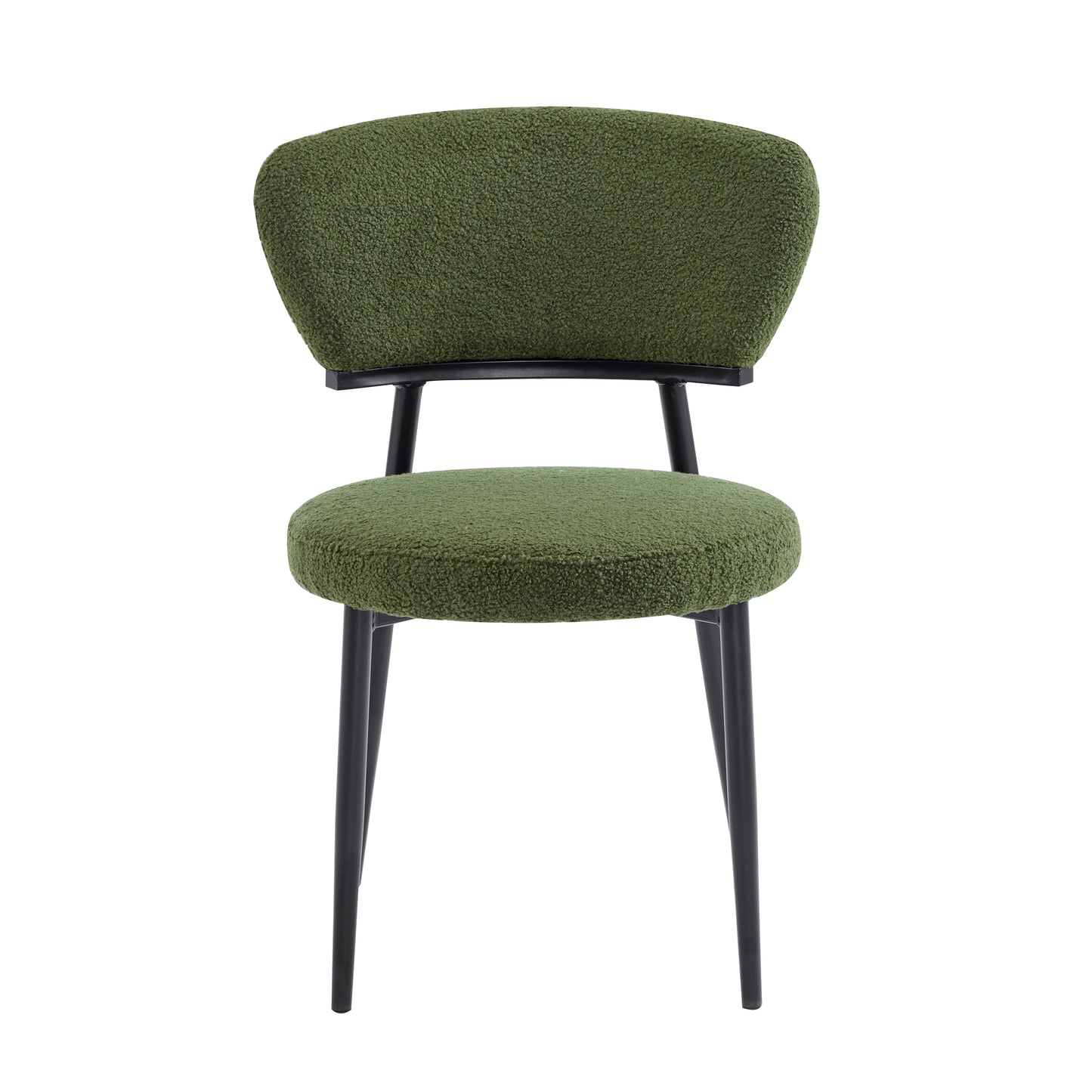 Upholstered Dinning Chair Set Of 2-Green