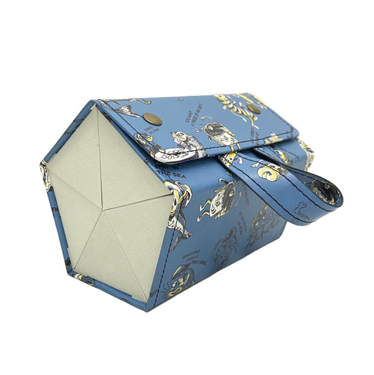 5in1 Sunglasses Travel Case Organizer Hangable, Eyeglasses Foldable Storage Organizer