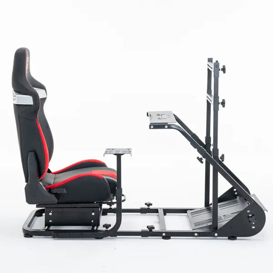 Enhanced And Stable Racing Wheel Cockpit, Compatible With Fanatec, PXN, Thrustmaster, And Logitech Adjustable Driving Simulators, Excluding Handbrake, Pedals, And Monitor--Not Support Self-pick Up