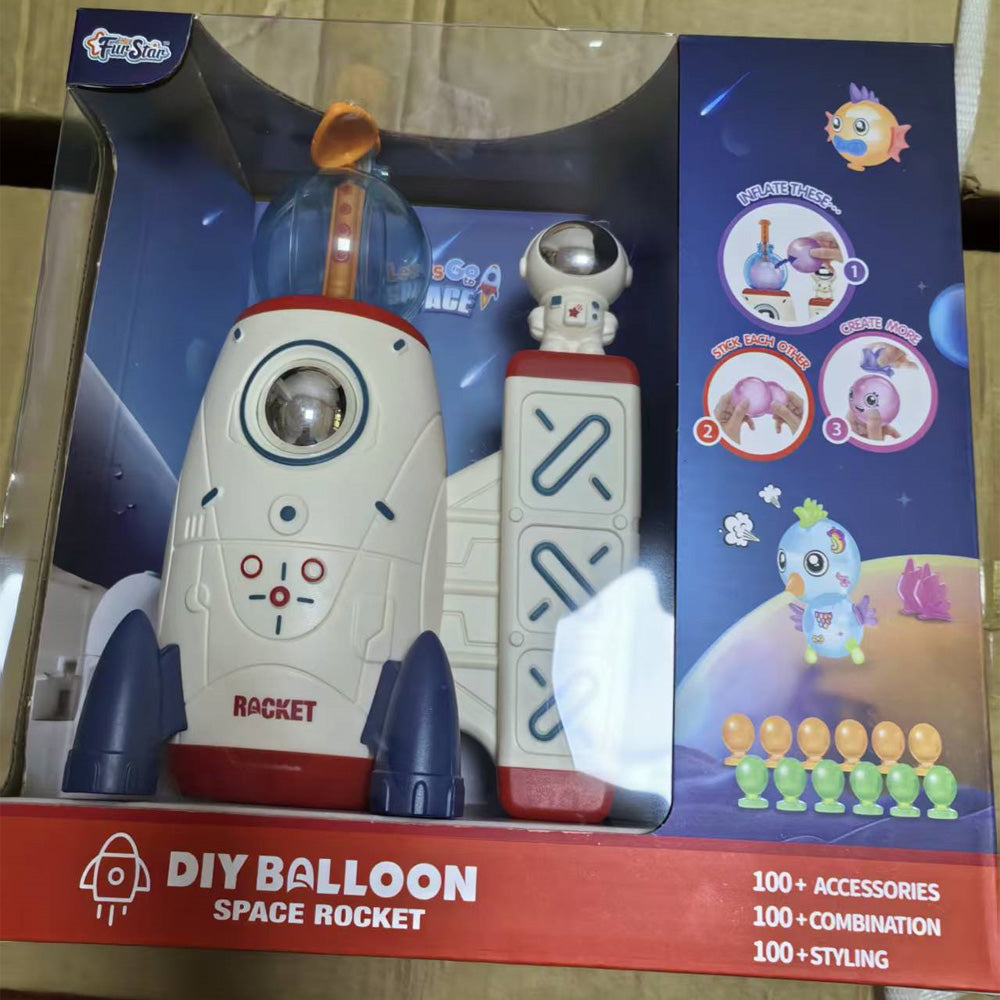 DIY Space Magic Balloon Craft Kit, Sticker Decorated Balloons Toy For Kids, DIY Creative Activity