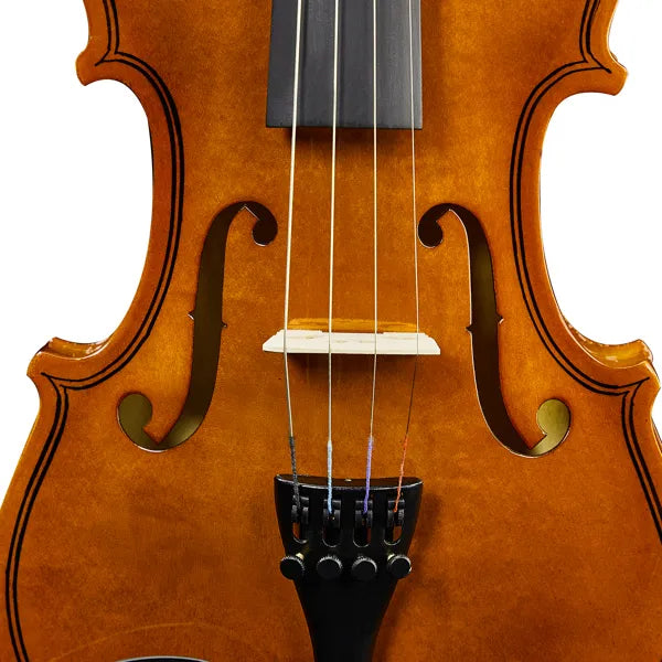 Brand New 1/4 Acoustic Violin With Hard Case,Violin Bow,Shoulder Rest,Rosin,Extra Strings And Sourdine