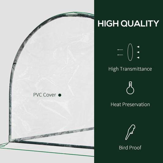 Portable Tunnel Greenhouse For Outdoor Garden Hot House