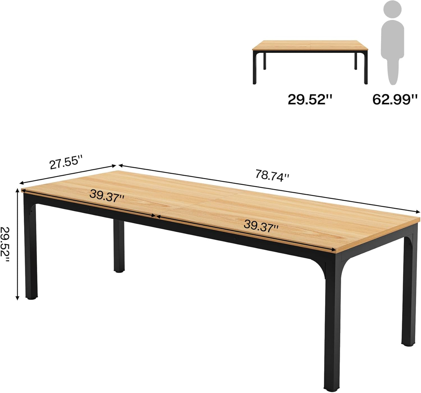 Rectangle Executive Desk,Office Desk