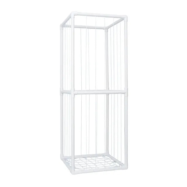 Stuffed Animal Storage PVC Plush Organizer Shelf Plush Stuffed Animal Holder Standing Kids Toy Storage Cage