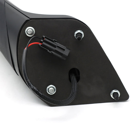 Black Hood Mirror Heated For Freightliner Cascadia 2018, Driver -LH-Side