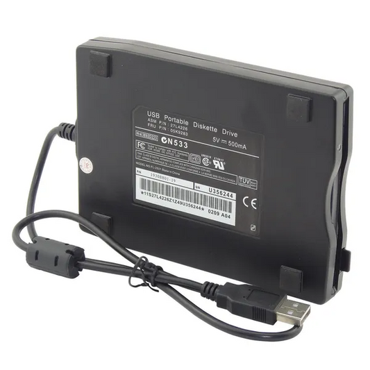 3.5' USB 2.0 Data External Floppy Disk Drive 1.44MB For Laptop PC Win 7 8 10 Mac