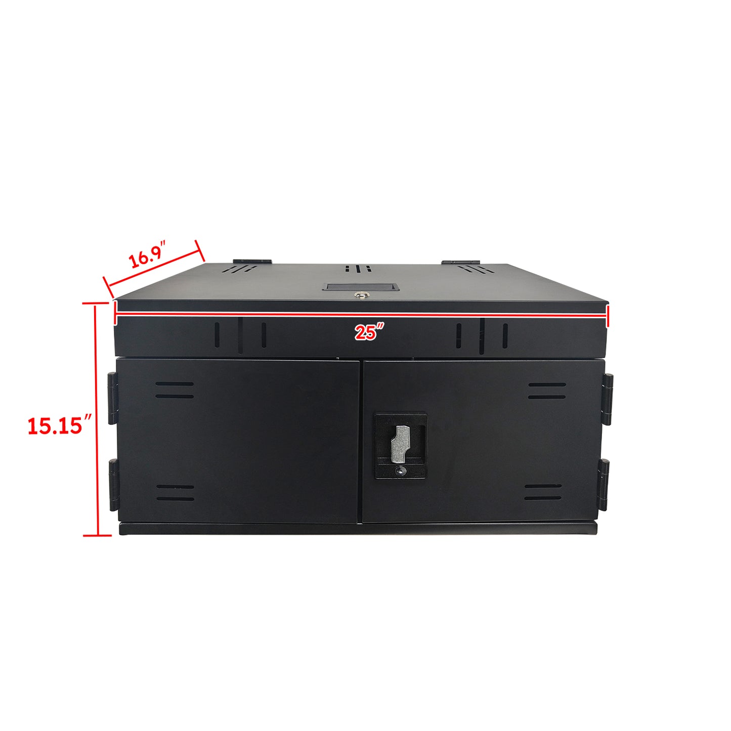 12-Device Charging Station For Laptops And Tablets, Charging Cart Charging Cabinet, Surge Protection For Classroom Or Office, Up To 17.3 Screen