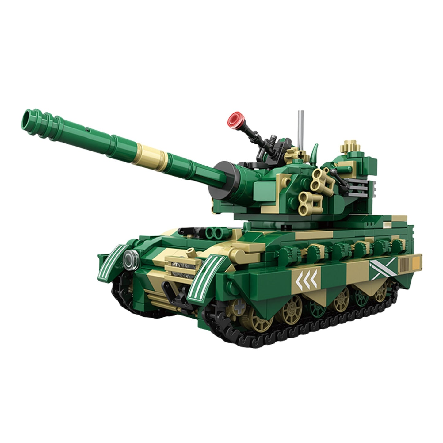 Tank Building Blocks Set Toys With Movable Parts Realistic Tank Model Building Kit For Boys Kids