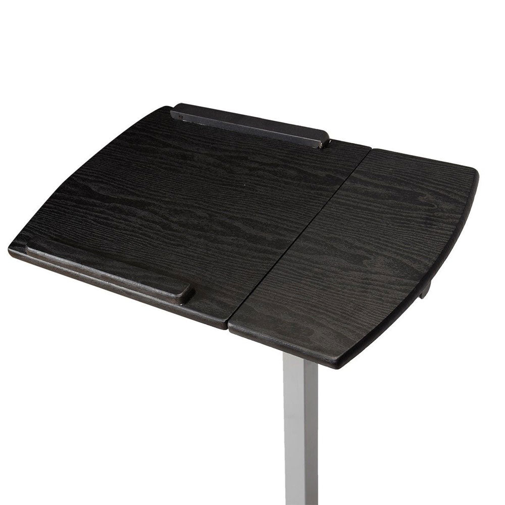 Multifunctional Lifting Computer Desk,Medical Adjustable Tilt Overbed Bedside Table With Wheels For Hospital And Home Use