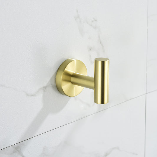 5 Piece Bathroom Towel Rack Set Wall Mount