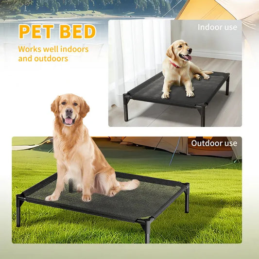 XXXL-type Mesh Pet Bed With Ventilation And Heat Dissipation, Stable And Durable Structure, Suitable For Small And Medium-sized Cats And Dogs, Convenient For Both Home And Outdoor Use
