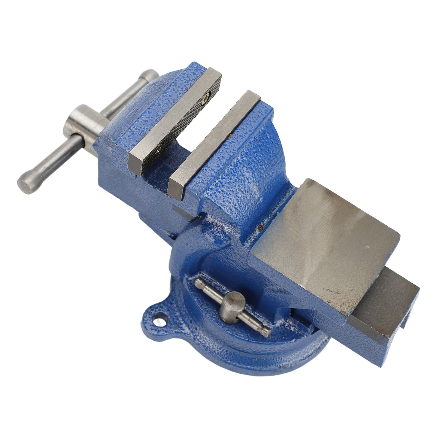 Bench Vise 3 Inch 360 Degree Swivel Base Secure Grip Carbon Steel Cast Iron Workbench Clamp Tool
