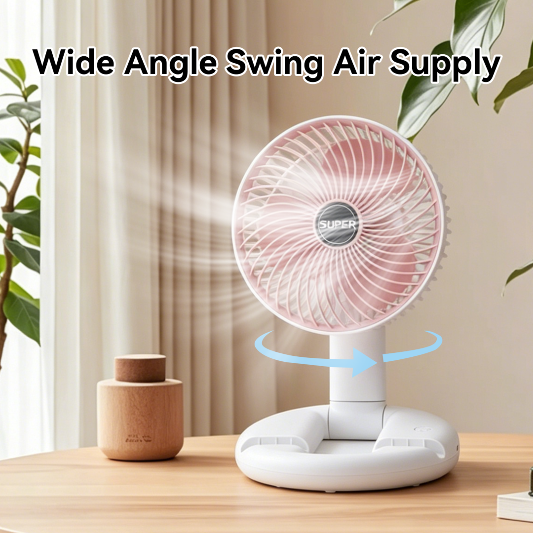 Storage Fan P Ink Li-On Rechargeable