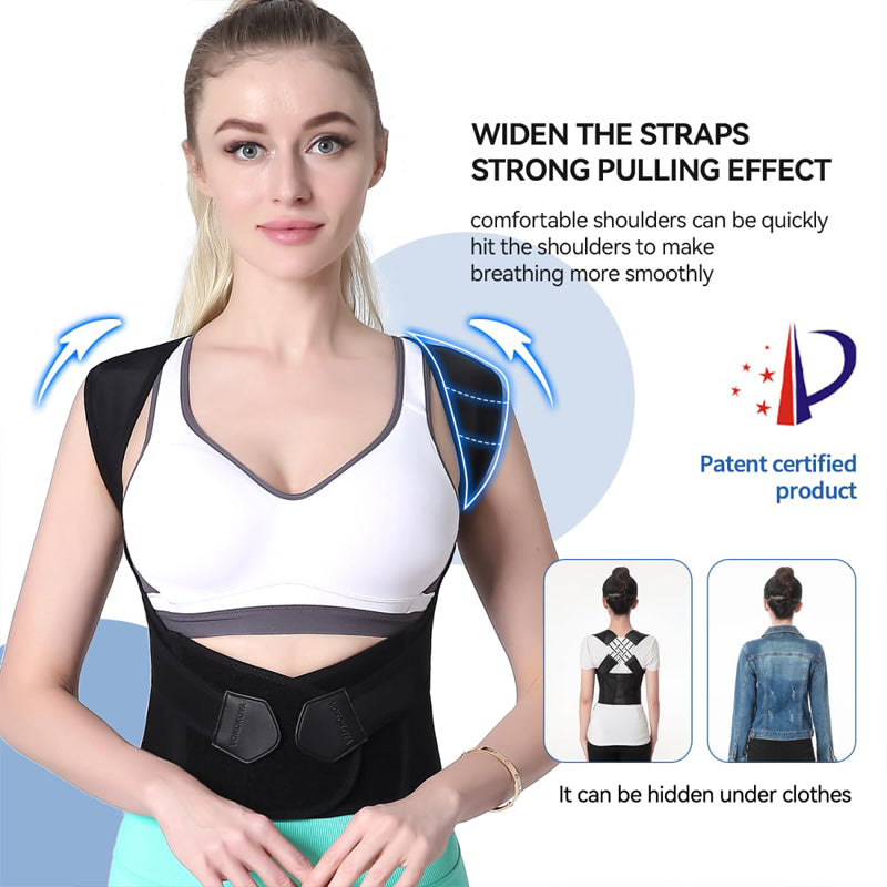 2pcs Anti Hunchback Correction Strap For Women, Invisible Posture Correction Strap, Posture Correction, Shoulder Opening, Beautiful Back, Straight Waist, Anti Hunchback Artifact