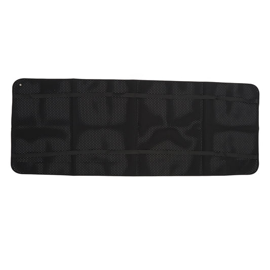 Grounding Sheet Breathable Hole Anxiety Relief Improves Digestion Meditation Grounding Mat With 16.4ft Cable For Sleeping Black