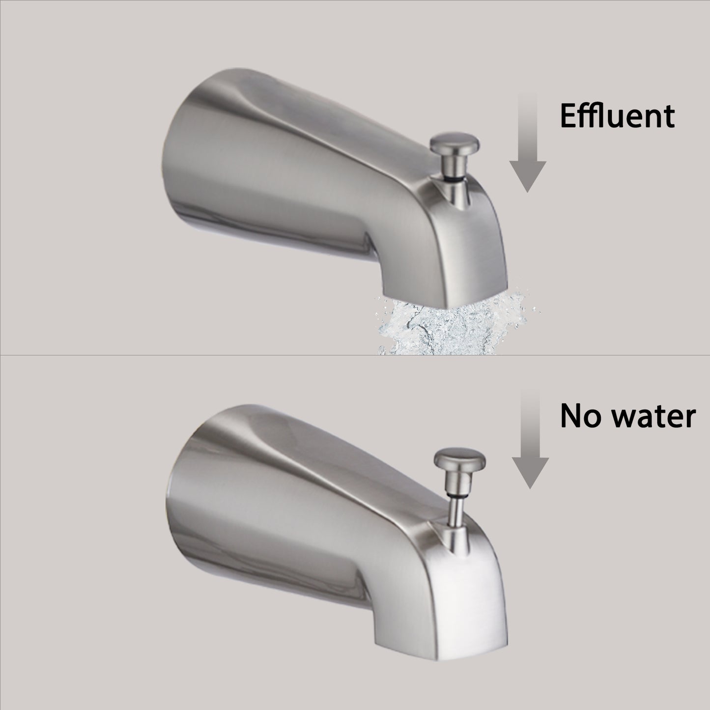 Shower Head With Handheld Shower System With 8 Rain Shower Head With Tub Spout Rough-in Valve Included