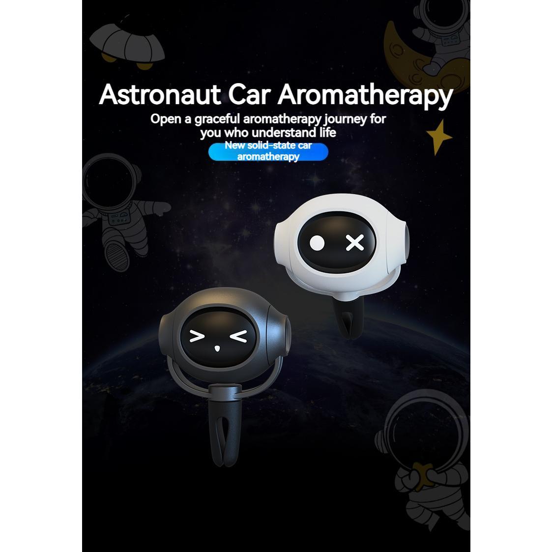 Cartoon Astronaut Air Freshener. Features IncludeExpressive Face, Compact Design That Doesn't Obstruct Vision, Deformation Resistance, And Resistance To Direct Sunlight. Super Cute Appearance.