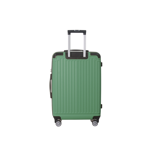 Fruit Green 3-Piece Premium ABS Luggage Set-20 , 24 , And 28 Suitcases With Multi-Position Handle, Silent Spinner Wheels, And TSA-Approved Lock-Durable, Stylish, And Spacious Travel Gear
