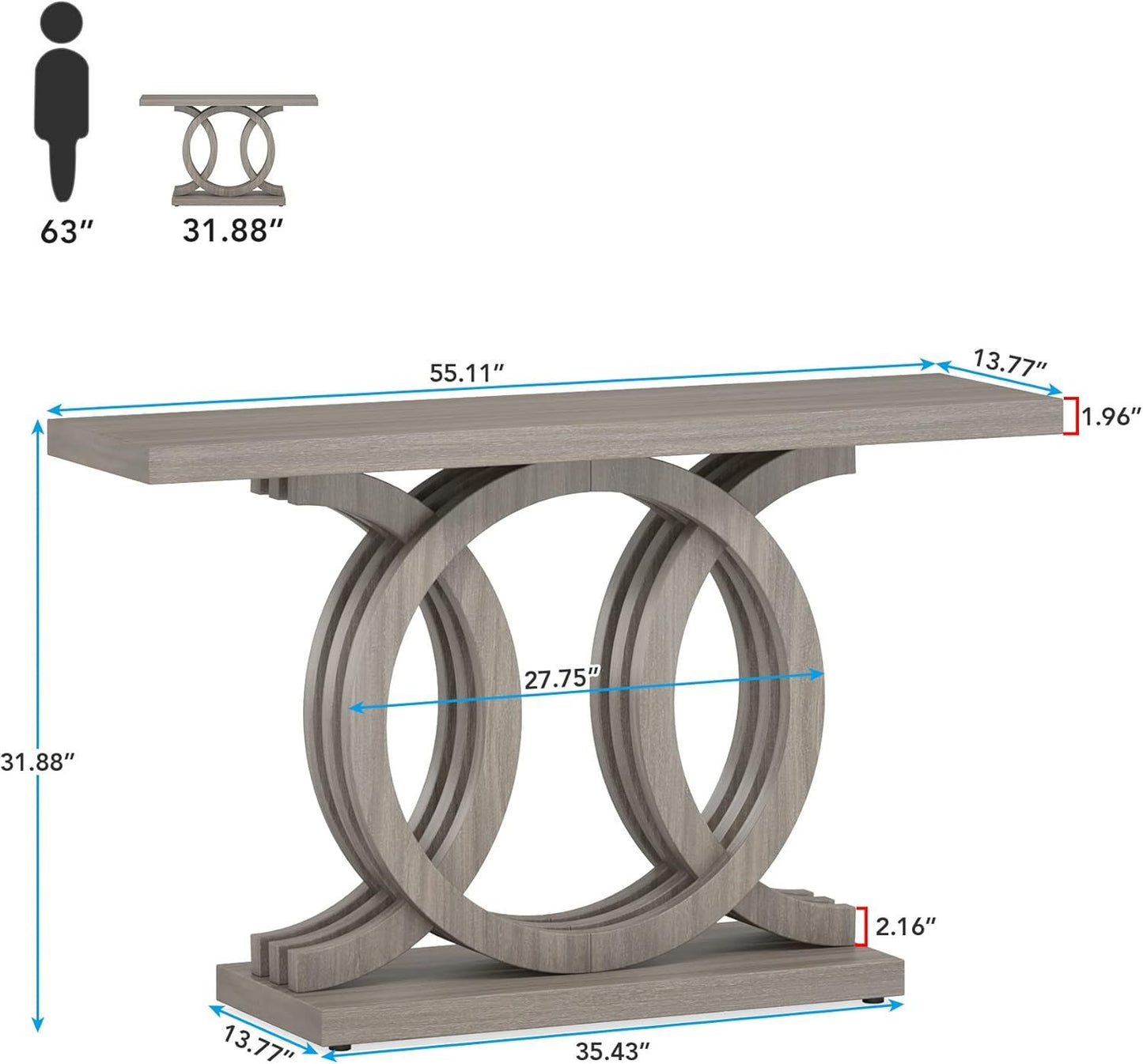 Console Table Hallway Table Entryway Sofa Table