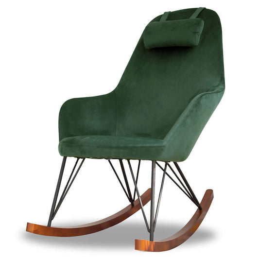 Chloe Mid Century Modern Rocker Livingroom And Bedroom Chair