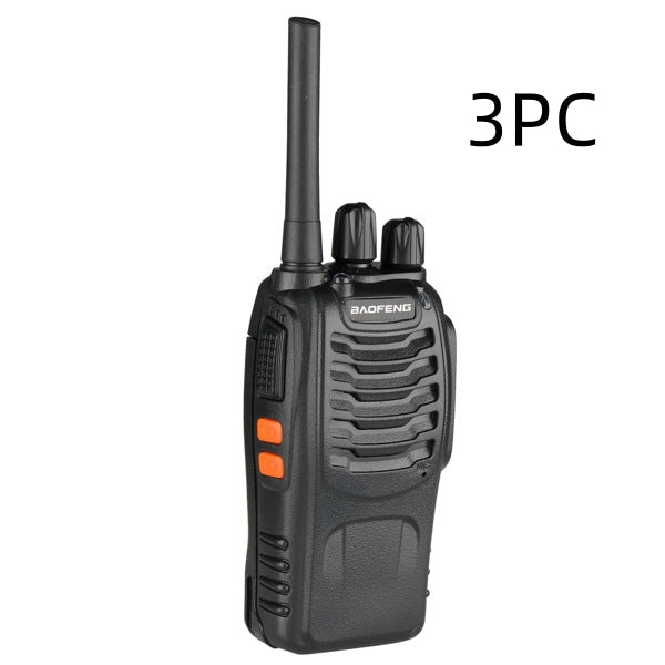 American Standard Analog Walkie Talkie, Handheld With Headphones And Integrated