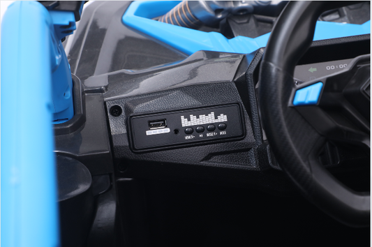 24V 400W Kids Ride On Car UTV W&Parents Remote Control,4-wheel Suspension, 3 Speed, Power Display,Bluetooth,MP3,Music,LED Light, Provide A Speed Of 4-8KM&H For Kids