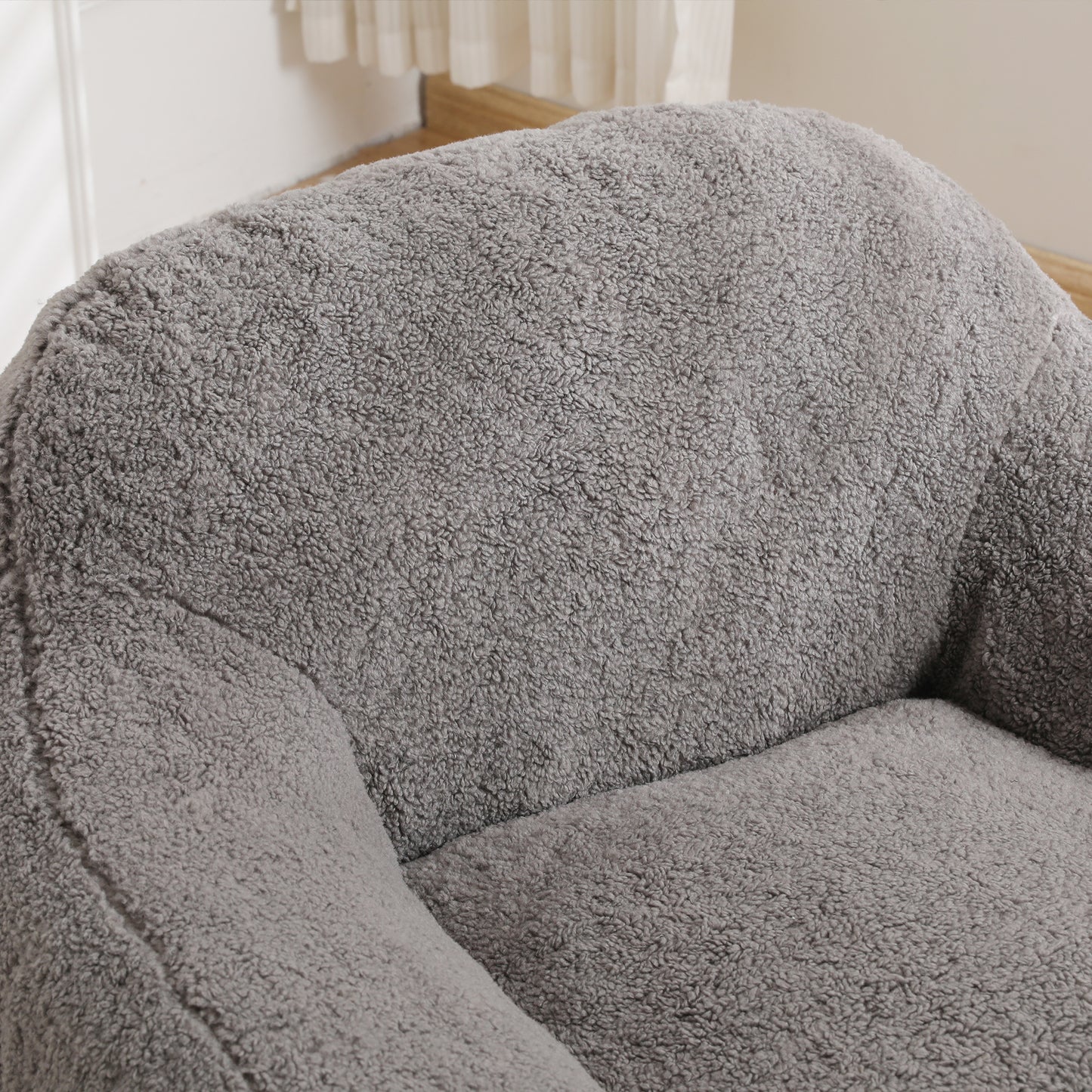 Bean Bag Chair ,Bean Bag Sofa For Adults Comfy Beanbag Giant Bean Bag Chair With Spacious Design Bean Bag Couch With Armrest Large Bean Bag Chair With Memory Foam Filler For Living Room Bedroom