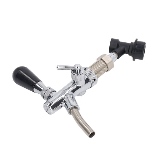 G5/8 Beer Tap 304 Stainless Steel Adjustable Beer Faucet Liquid Dispenser For Bar Restaurant Hotel Home