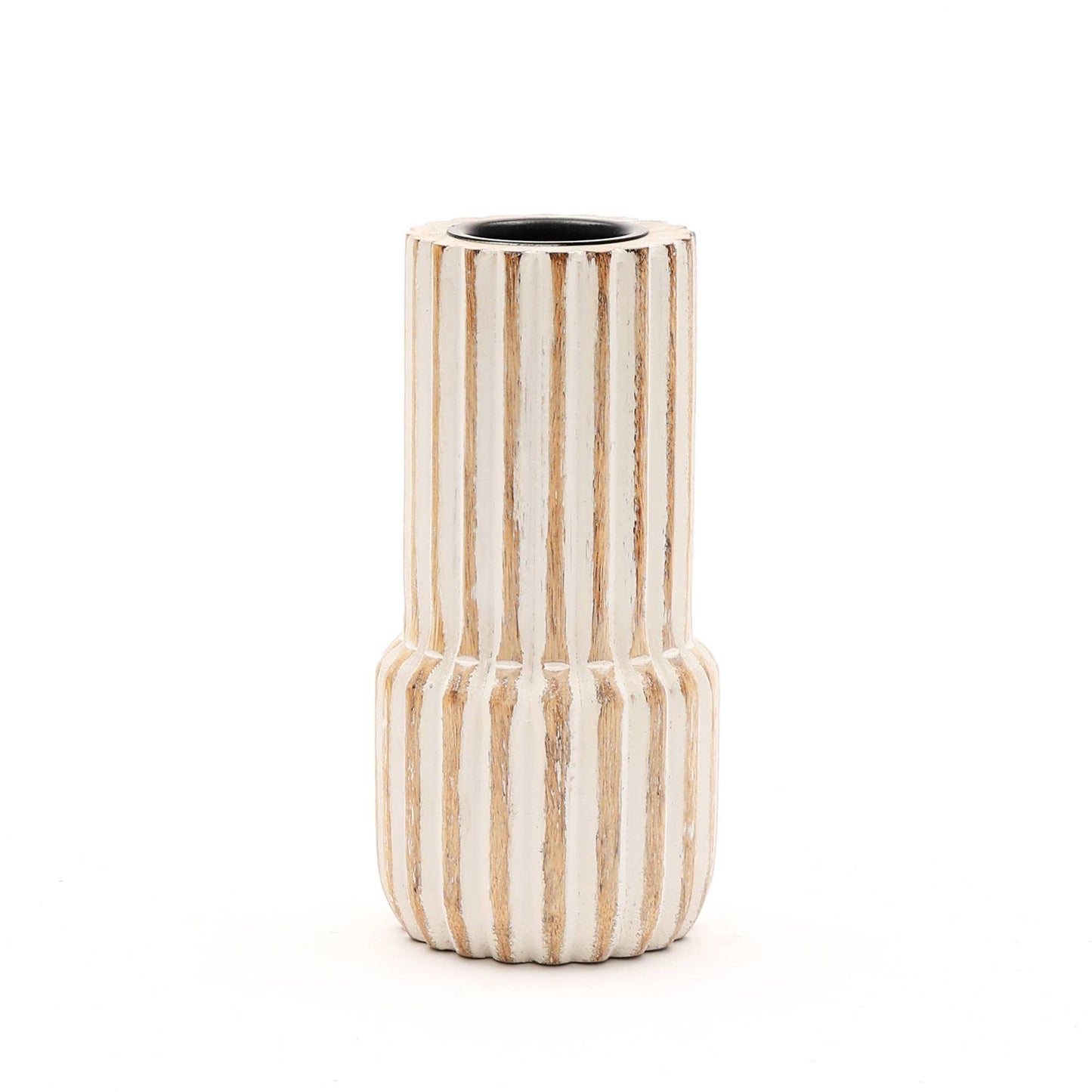 Decorative Wooden Centerpiece Candle Holder- 4x12 -Elegant Candle Stand For Any Occasion
