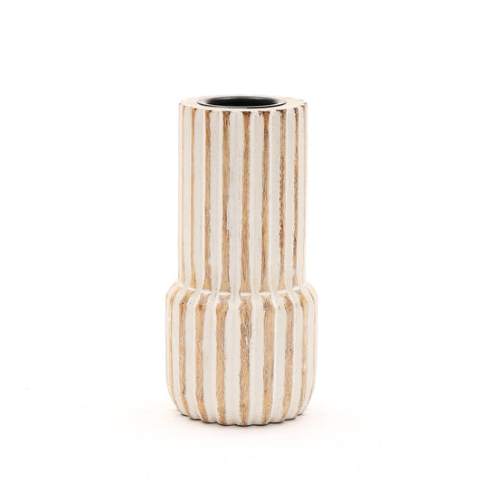 Decorative Wooden Centerpiece Candle Holder- 4x12 -Elegant Candle Stand For Any Occasion