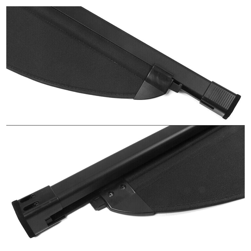 For 2016-2018 Santa Fe SE Sport Utility Rear Tonneau Cover Privacy Shield Black--A86371-F11HSFSRCTCPSB1518