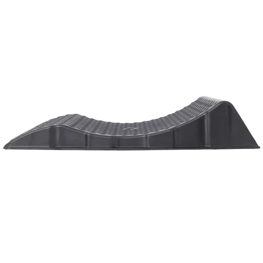 2PACK Tire Saver Ramps,Car Tire Wheel Ramps,Anti-Slip Hard Plastic Design,Black